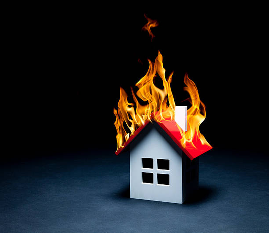 peace of mind with fire blanket