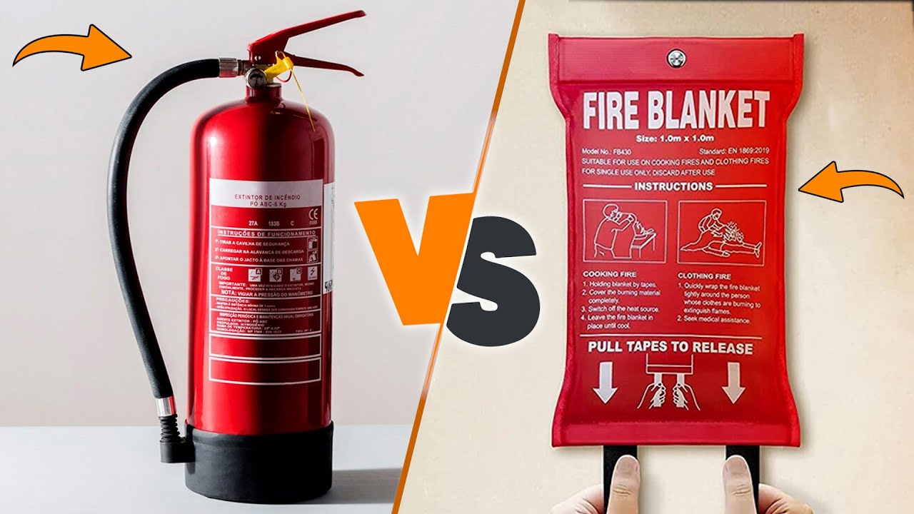 Fire Blanket vs. Fire Extinguisher: What&rsquo;s the Difference? – Fire 