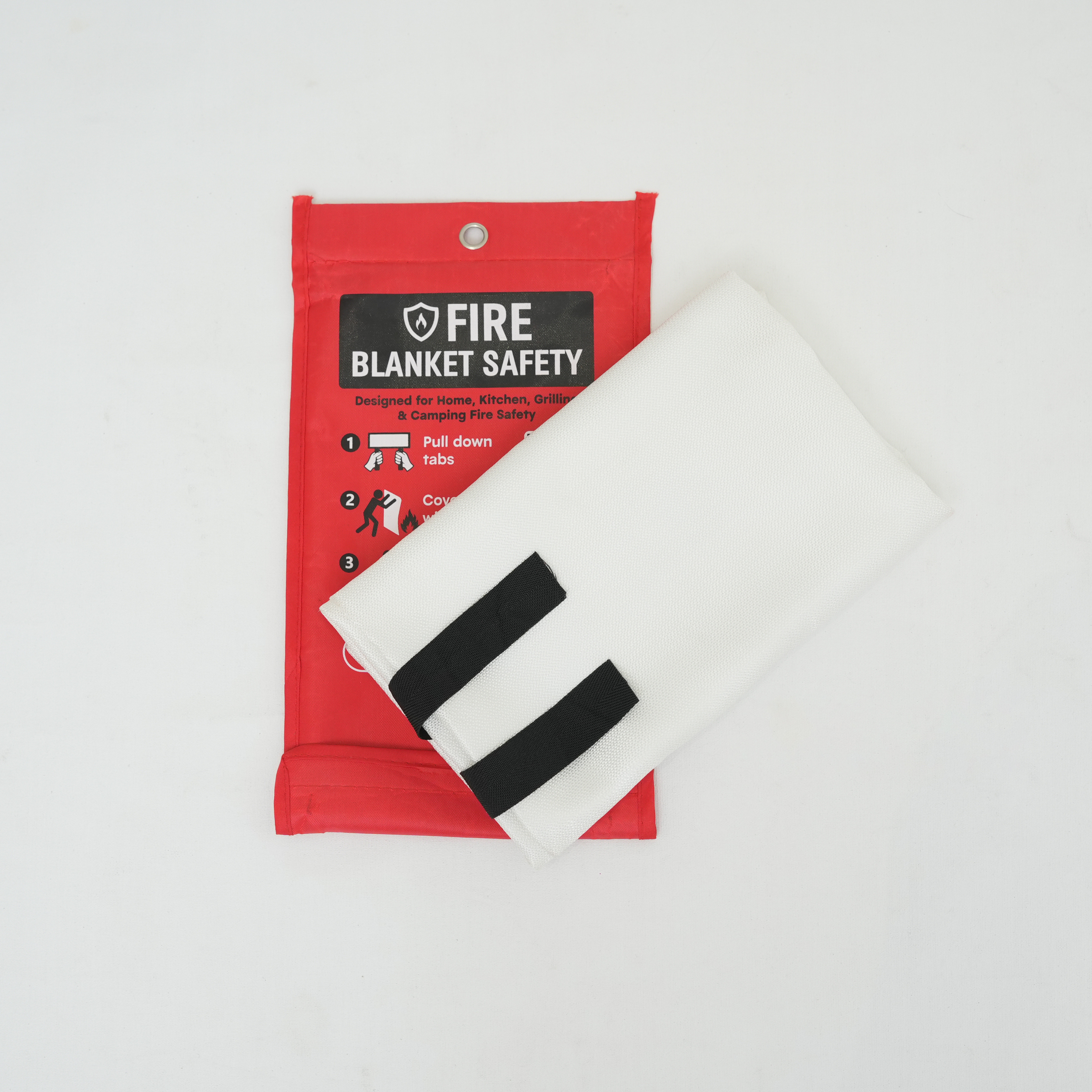 LARGE QUICK RELEASE Kitchen Caravan Waffle Blanket Fire Blanket 1m Home