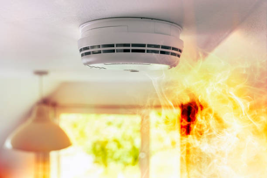 fire alarm flashing red reason