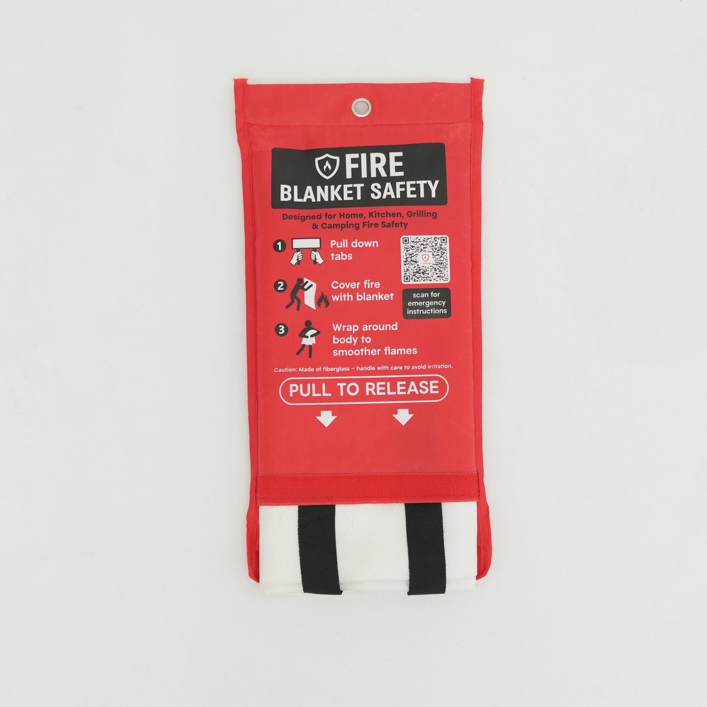 Large Fire Blanket – Certified Non Shedding Fire Safety