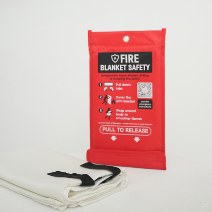 Large Fire Blanket – Certified Non Shedding Fire Safety