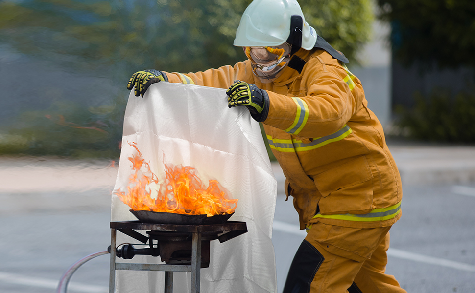 Fire Blankets in Texas Fire Blanket Safety