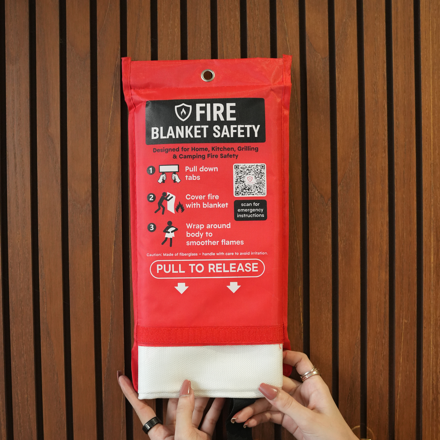 Fire Blanket for Kitchen & House Safety