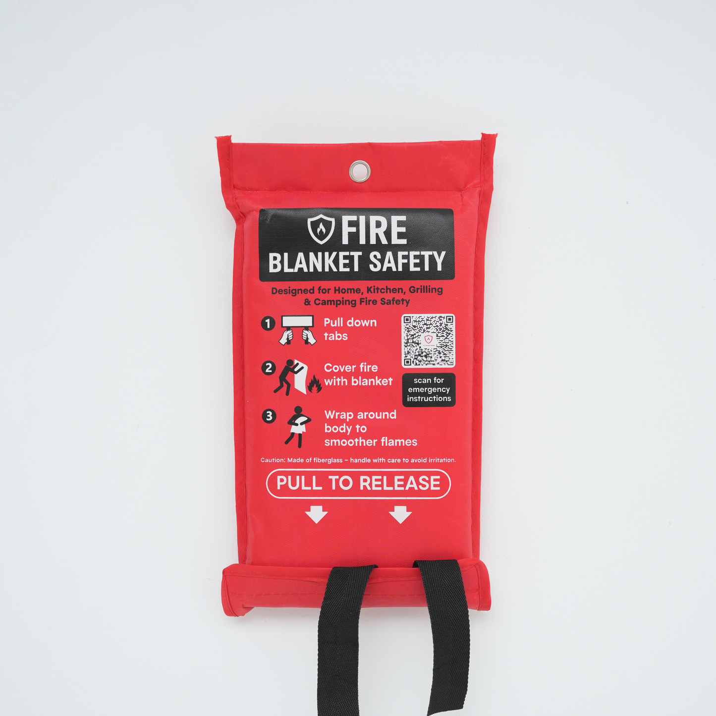 Large Fire Blanket – Certified Non Shedding Fire Safety